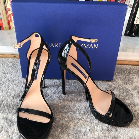 Black Patent Stuart Weitzman BRAND NEW
